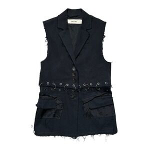 Damir Doma FW17 Runway pierced vest